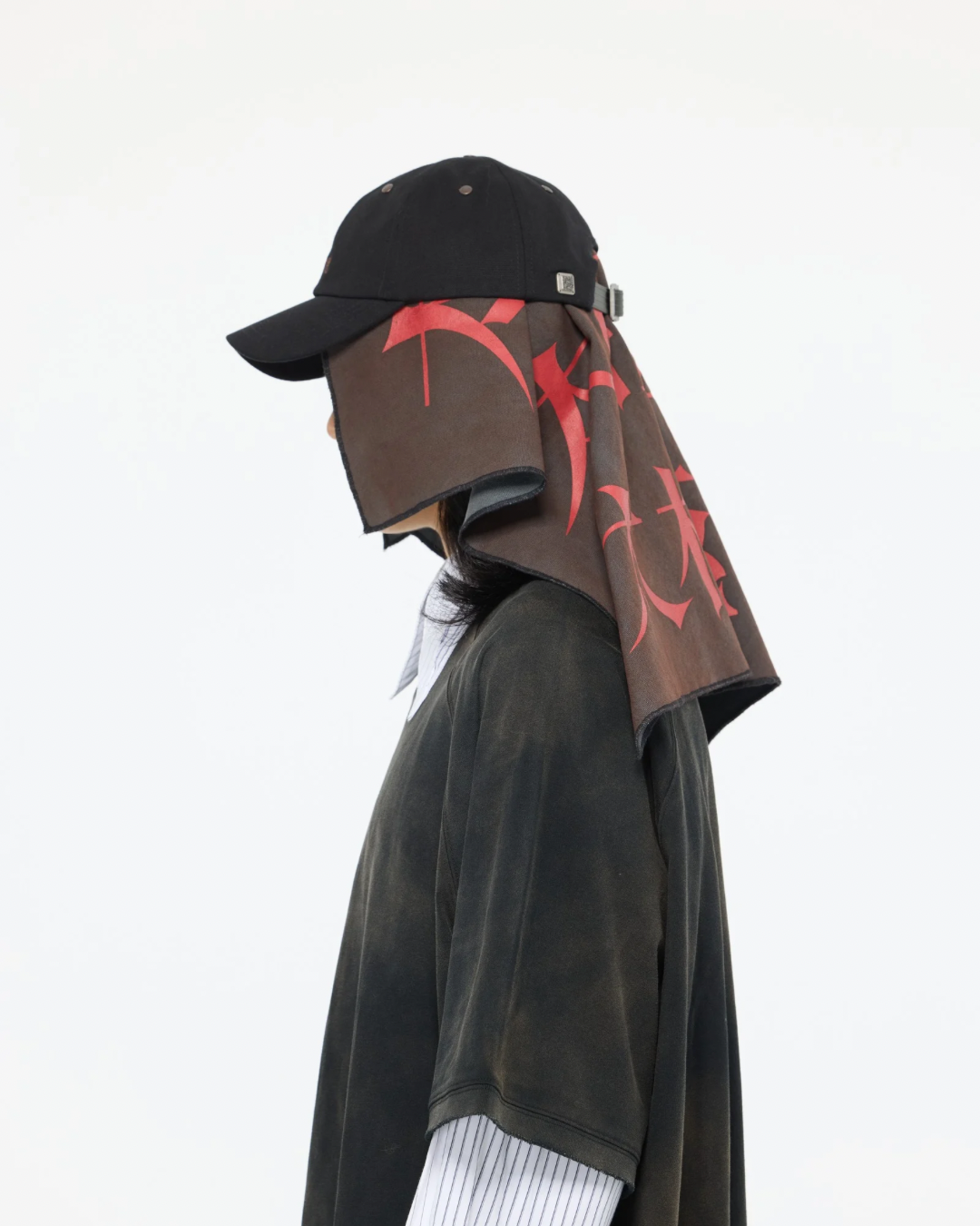 blANk_SET STUDIO_BASEBALL CAP (Black)