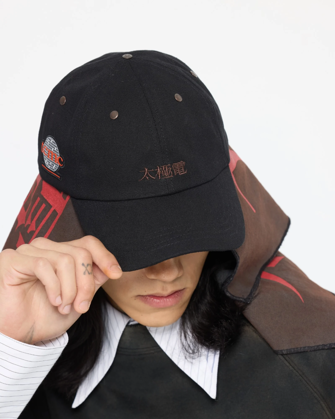 blANk_SET STUDIO_BASEBALL CAP (Black)