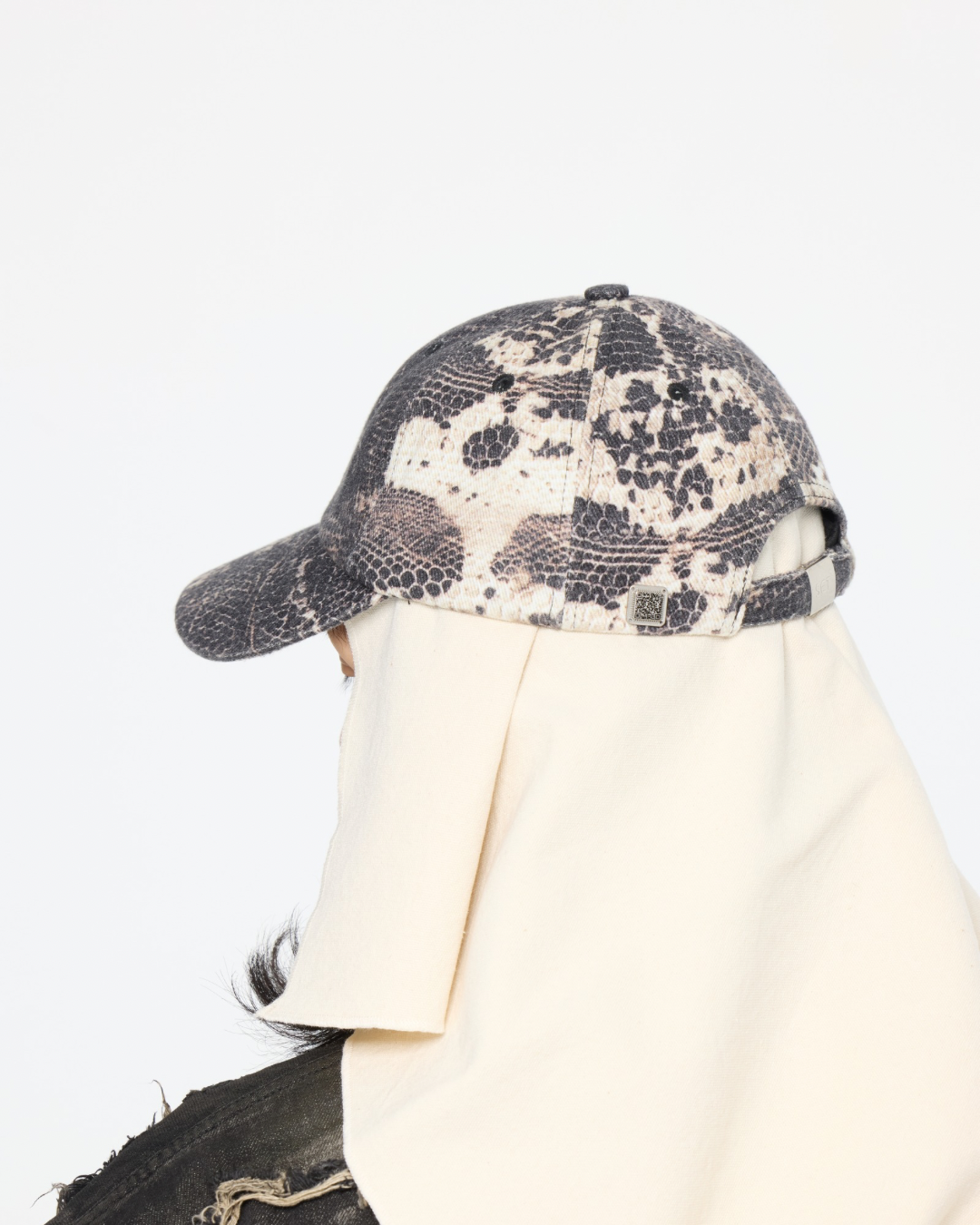 blANk_SET STUDIO_BASEBALL CAP (Snake Pattern)