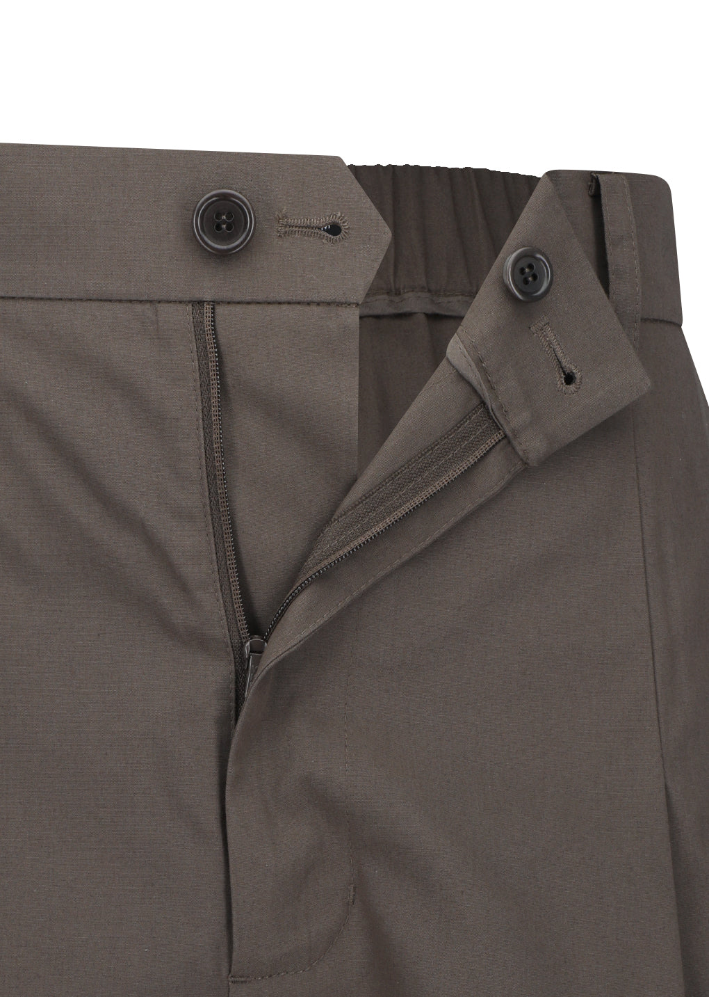 AMOMENTO_WIDE BERMUDA PANTS (Brown) – TOBIRA STORE