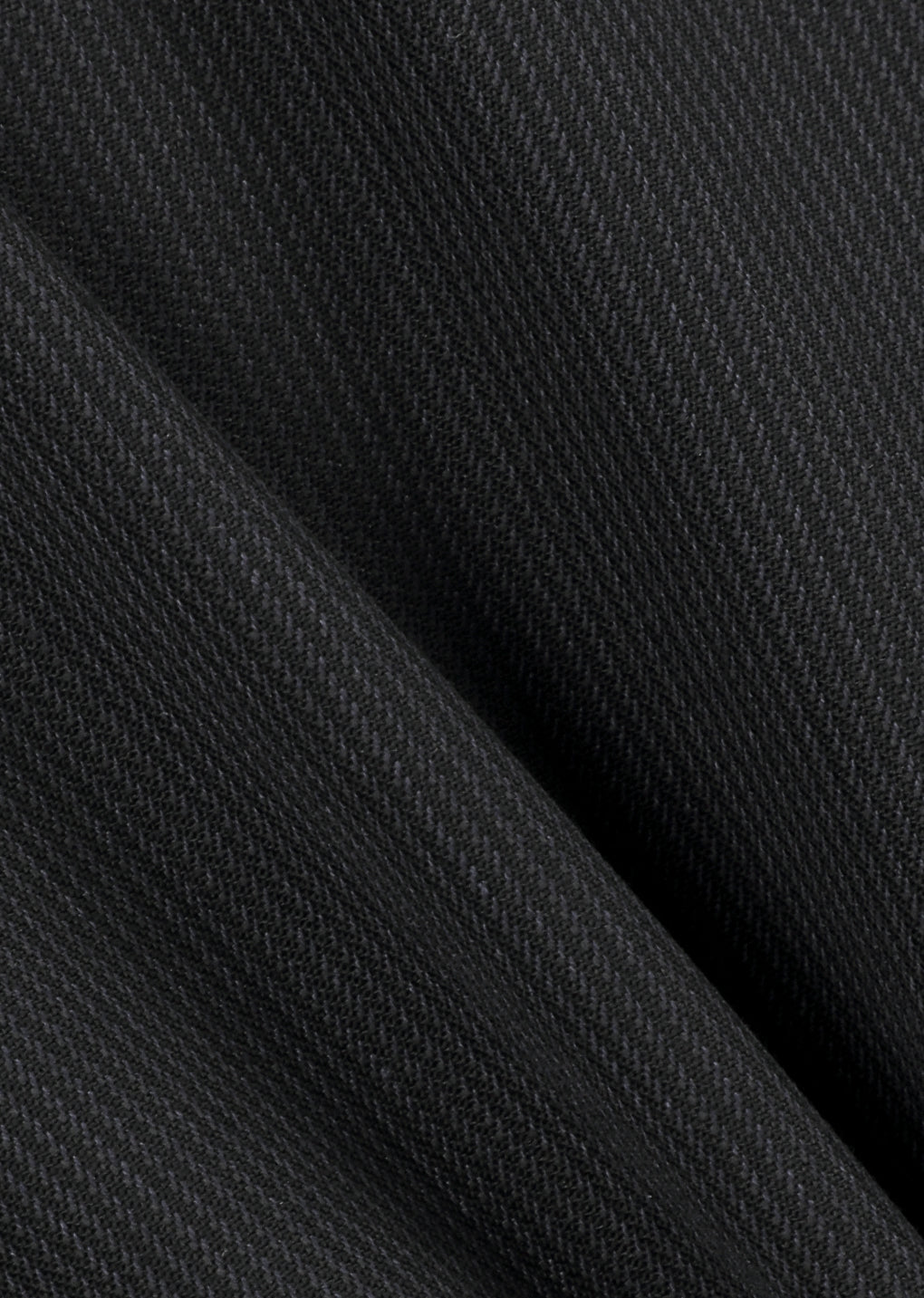 AMOMENTO_WOOL STRIPE ZIP-UP JUMPER (Black)