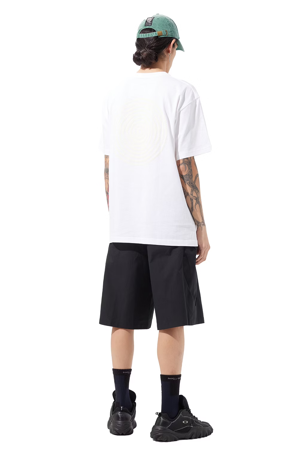 Wave of Sand_SATOSHI OVER PRINT T SHIRTS (White)