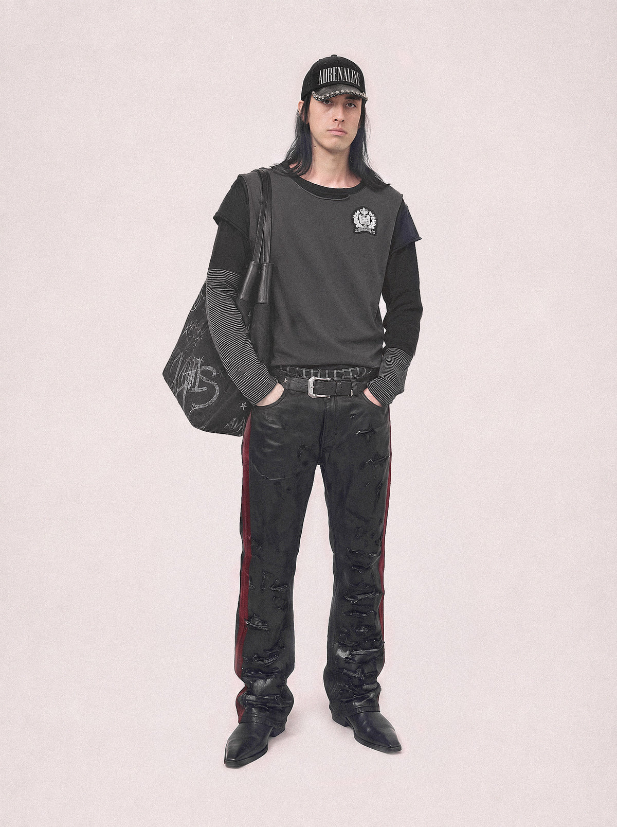 Protocol Index_Studded Trucker Cap (Black)