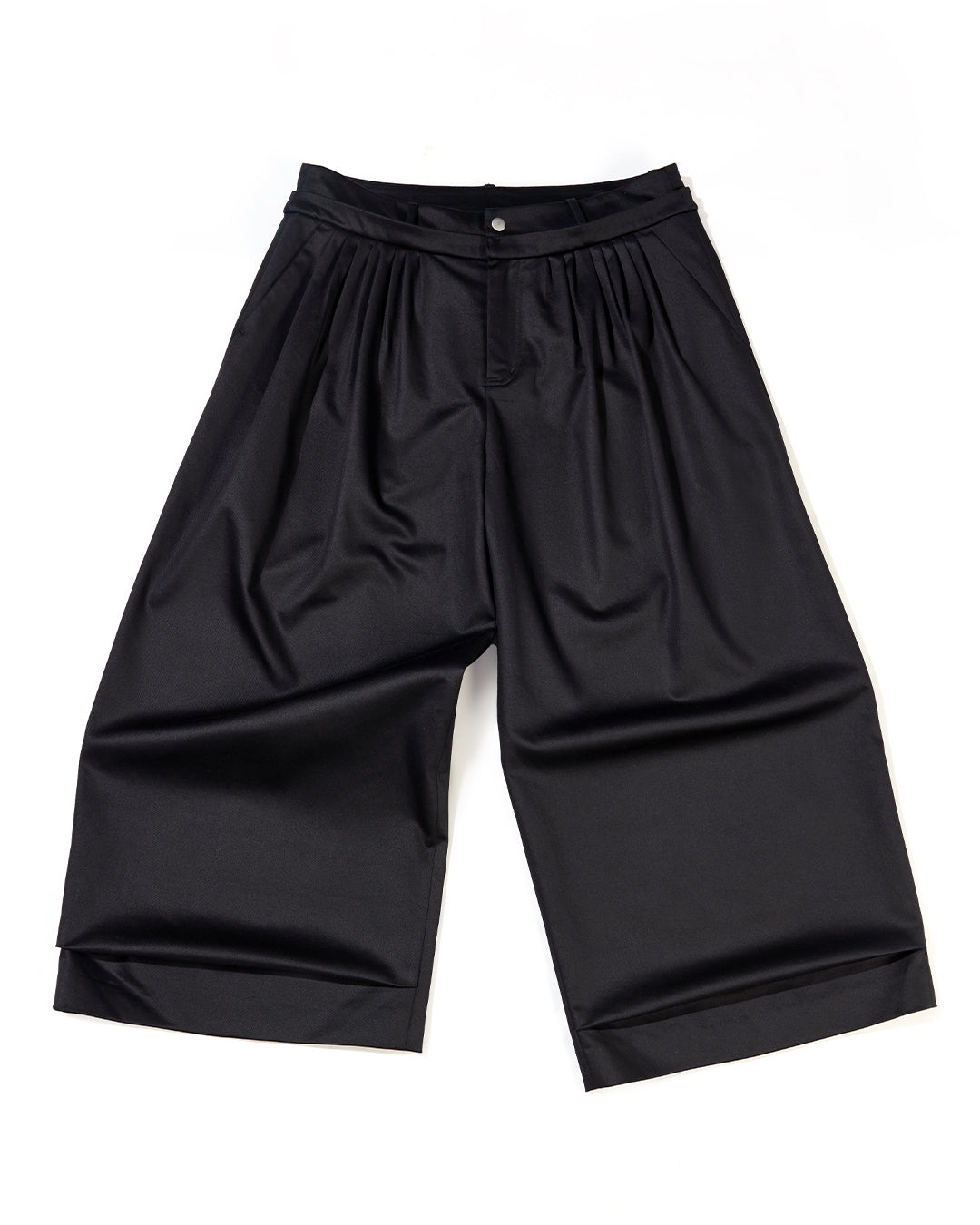NOUVEAU PROJECT_FOLDED CROPPED PANTS (Black)