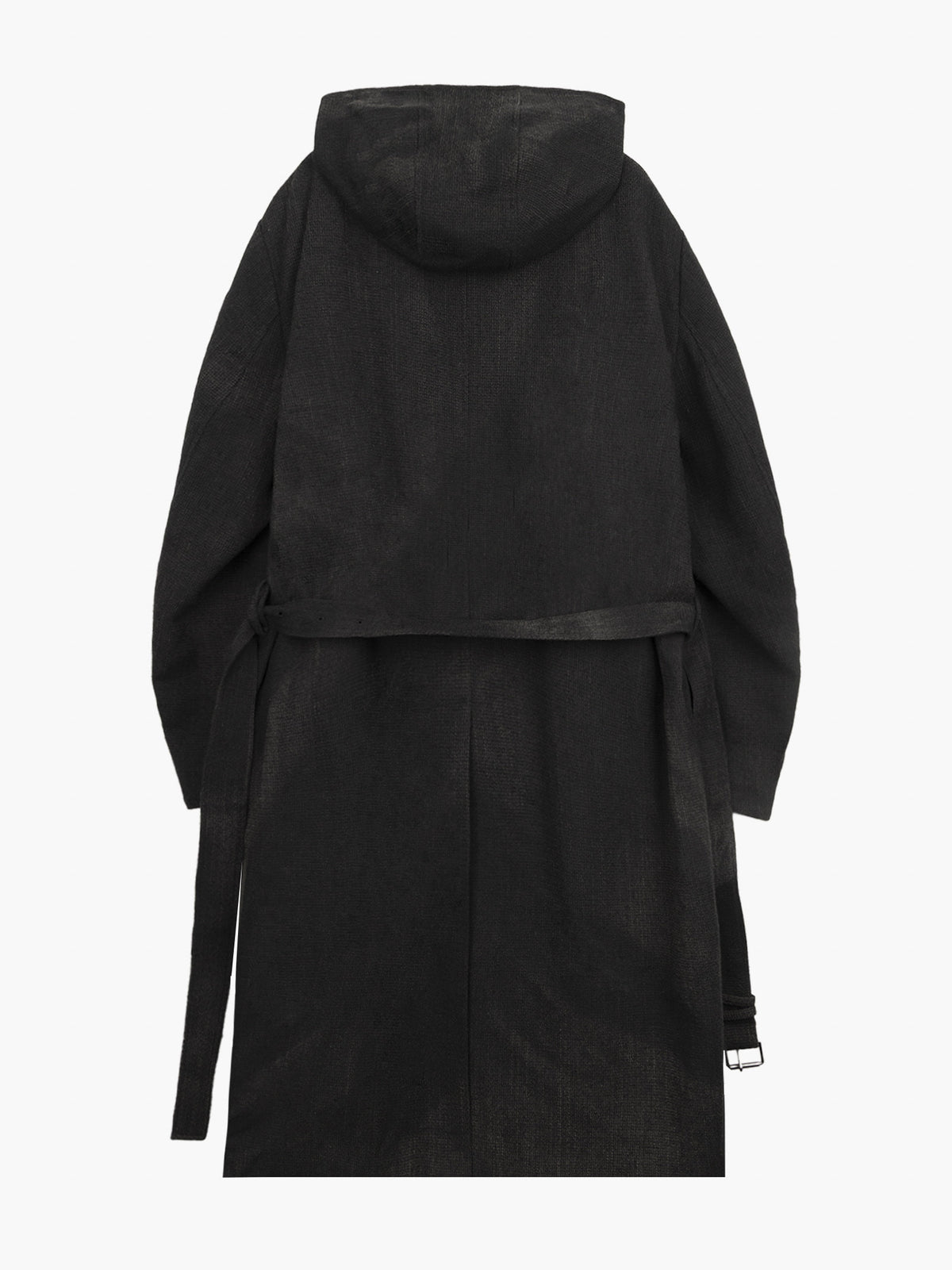 JiyongKim_Sun-Bleached Hooded Coat (Black)