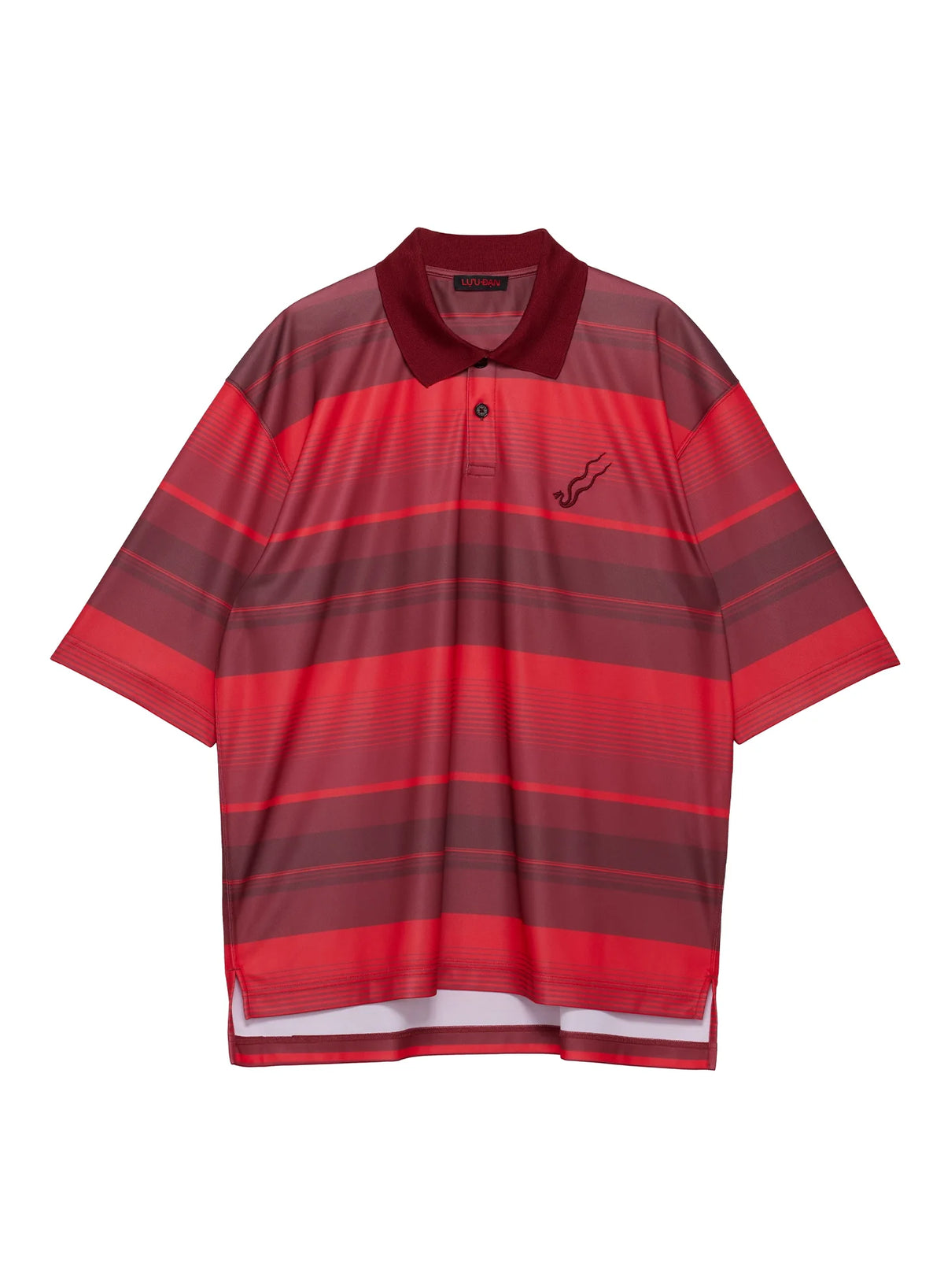 LU'U DAN_Gas Station Polo (Fade-in Blood Stripe)