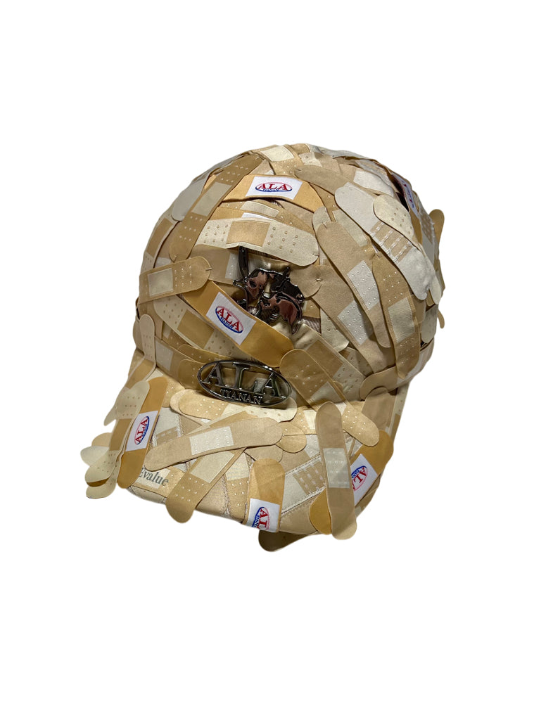 ALA TIANAN_WOVEN BAND-AIDS CAP