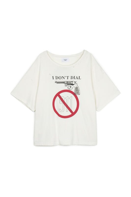 Protocol Index_I Don't Dial T-shirt (White)