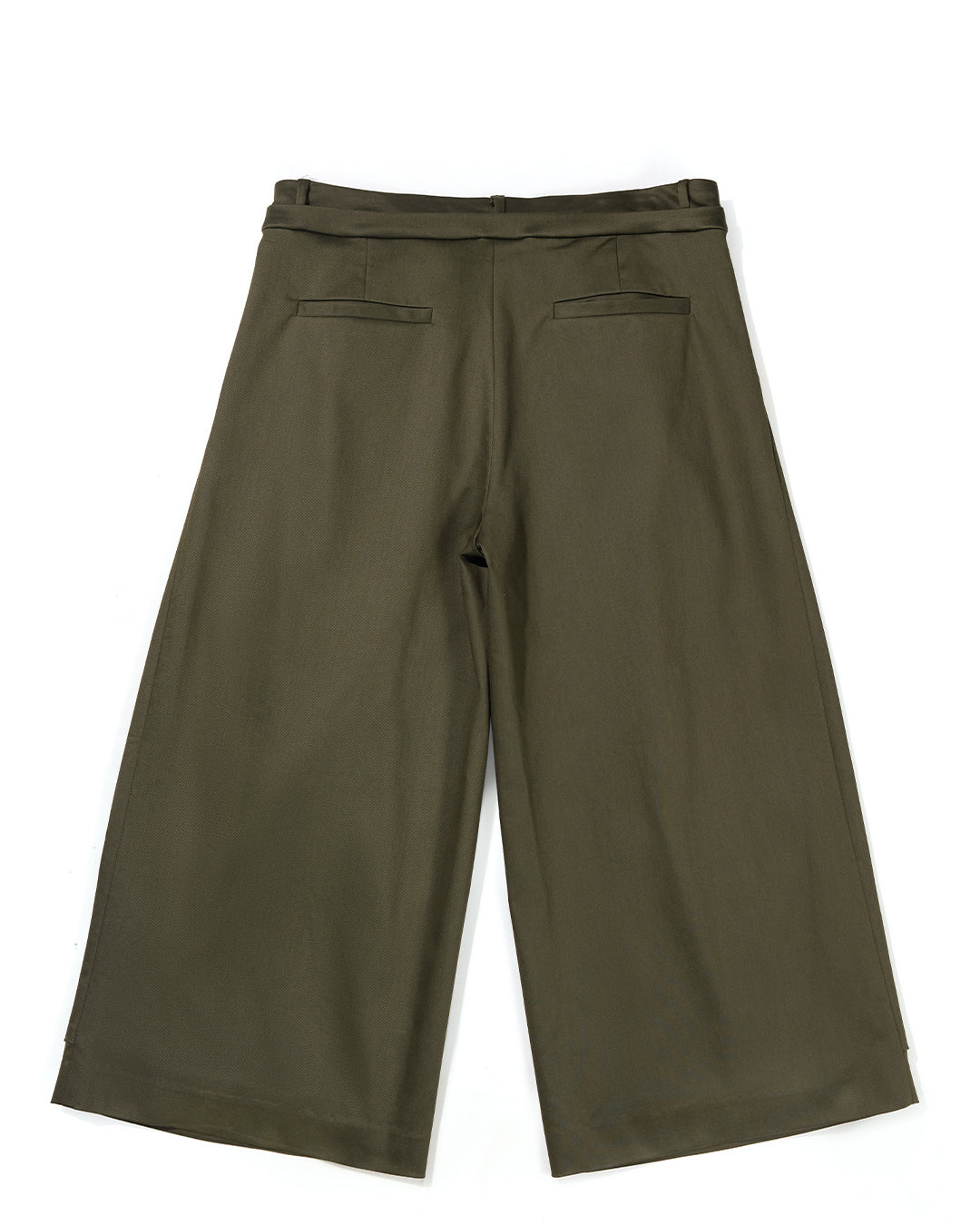 NOUVEAU PROJECT_FOLDED CROPPED PANTS (Green)
