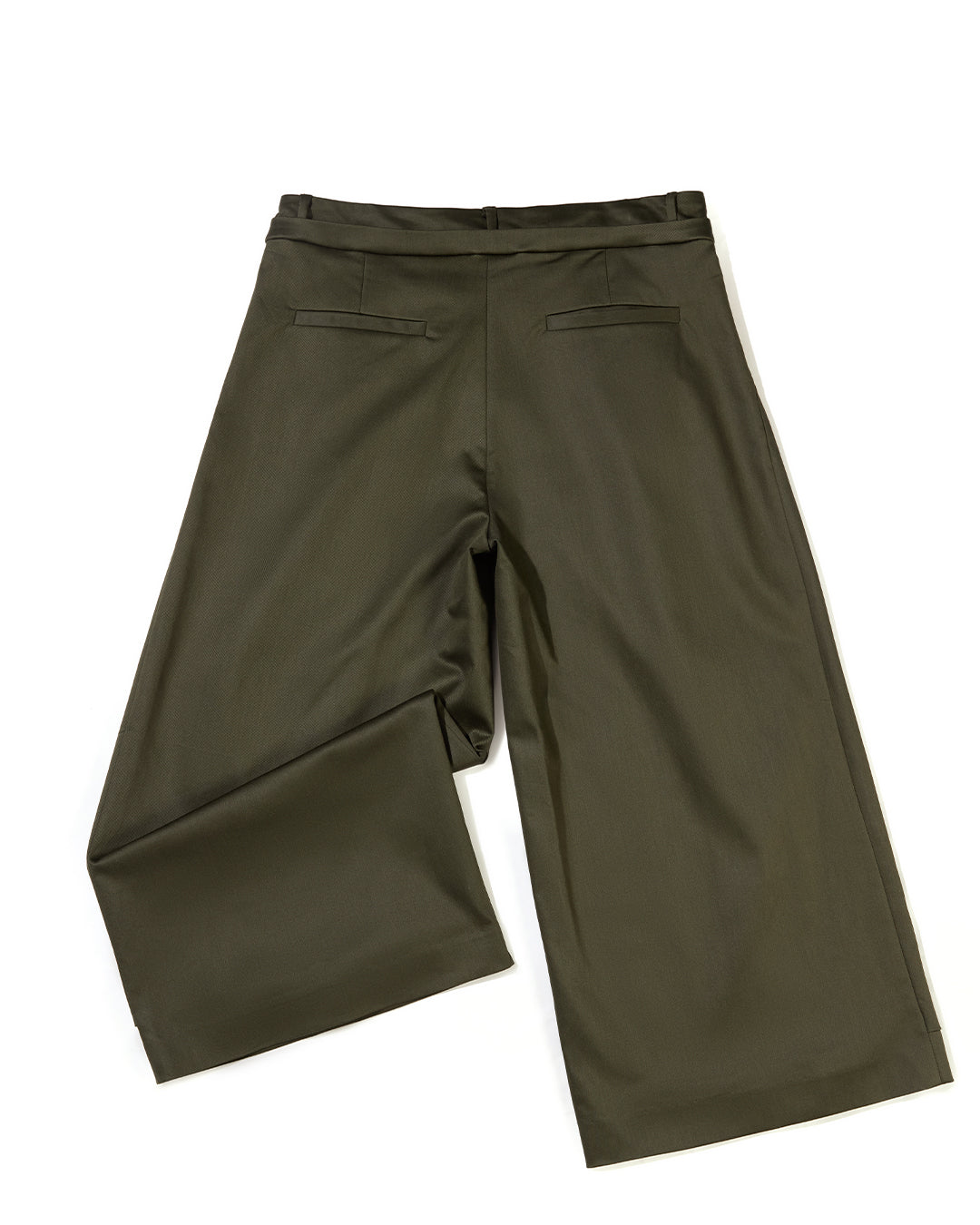 NOUVEAU PROJECT_FOLDED CROPPED PANTS (Green)