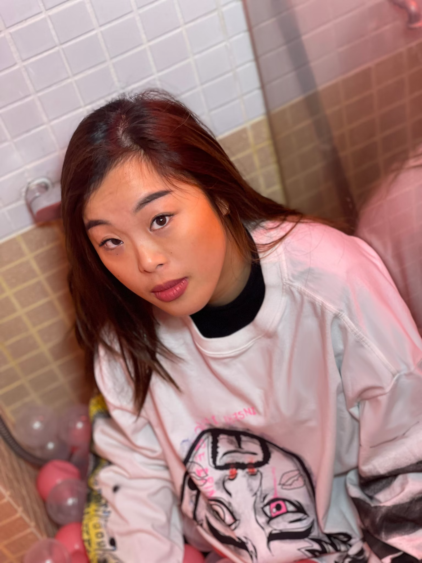 ILoveYourGirlfriend®_"Wearable Canvas"Graphic Long Sleeves Tee (002)