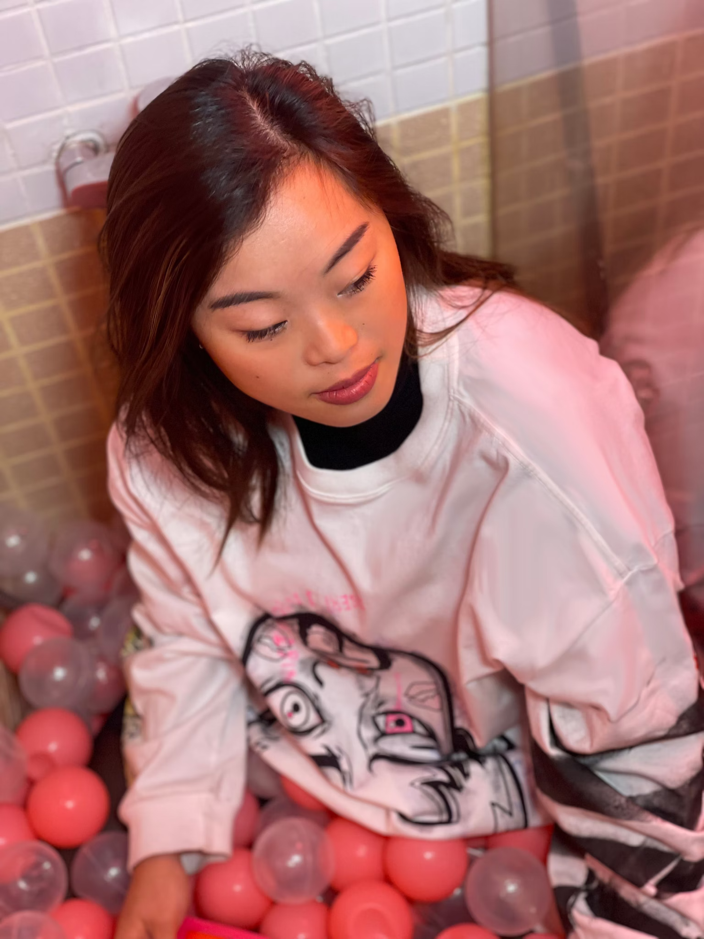 ILoveYourGirlfriend®_"Wearable Canvas"Graphic Long Sleeves Tee (002)