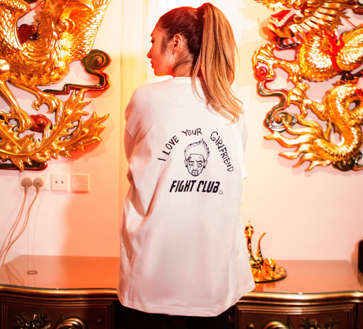 ILoveYourGirlfriend®_"Wearable Canvas"Graphic Long Sleeves Tee (003)