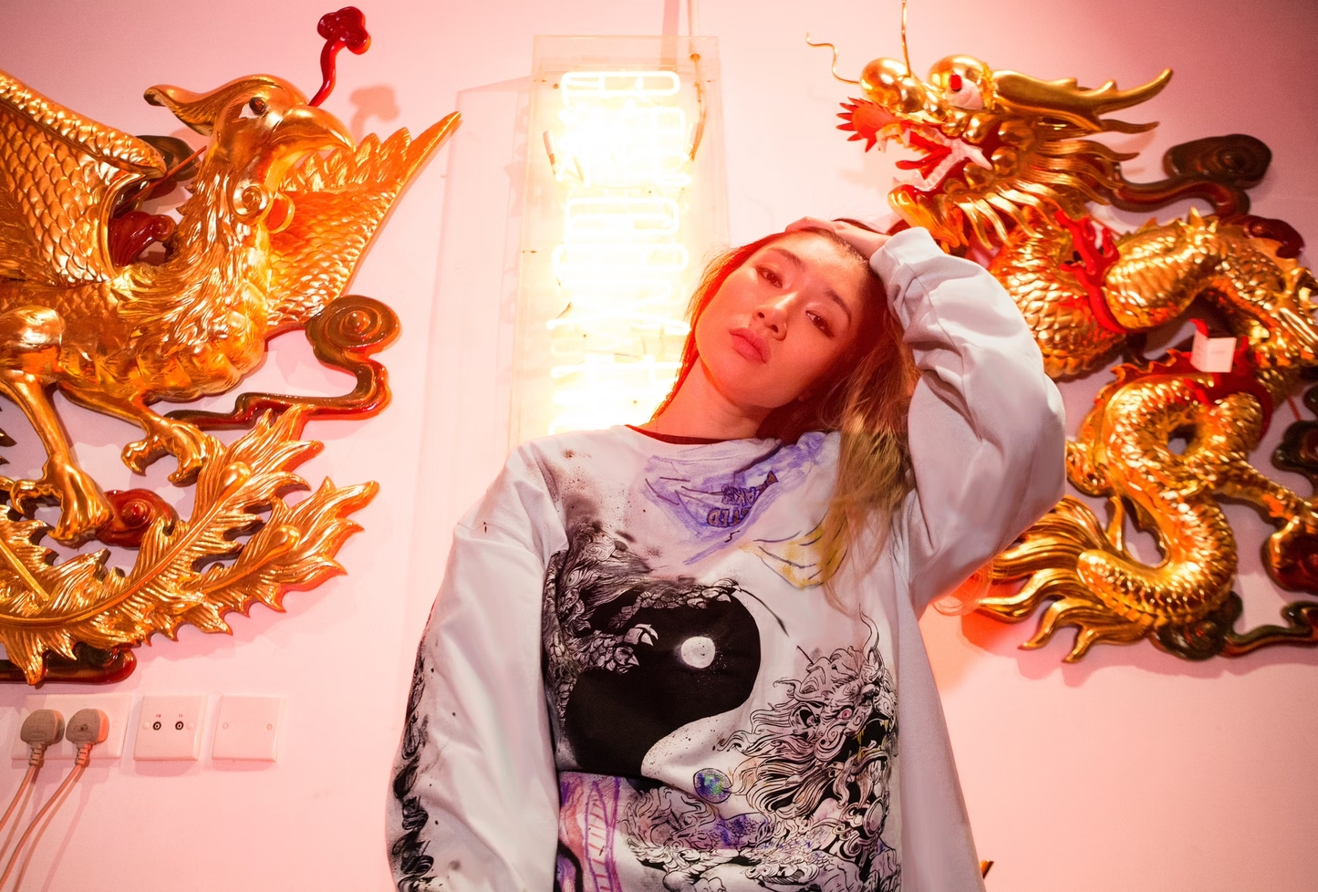 ILoveYourGirlfriend®_"Wearable Canvas"Graphic Long Sleeves Tee (003)