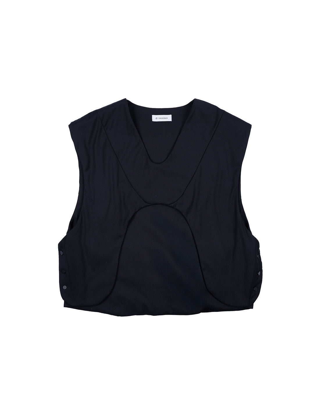 INCODER_Detach Layer Vest (Black)