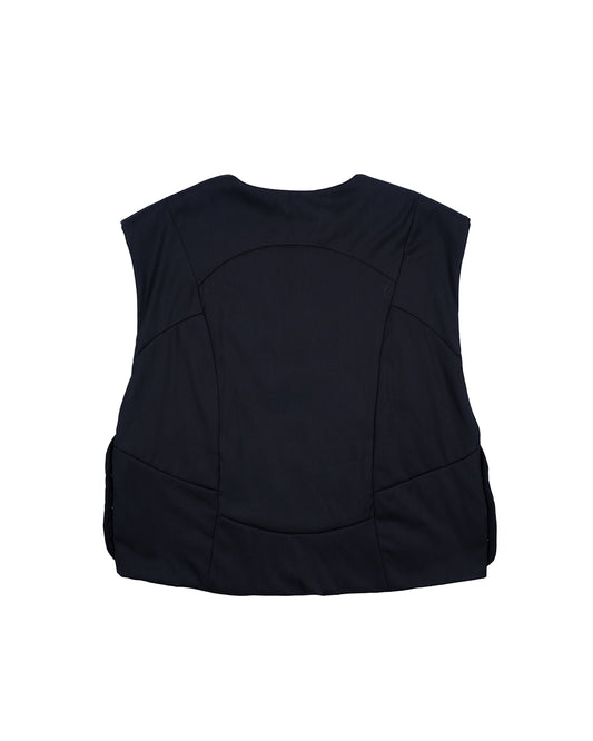 INCODER_Detach Layer Vest (Black)