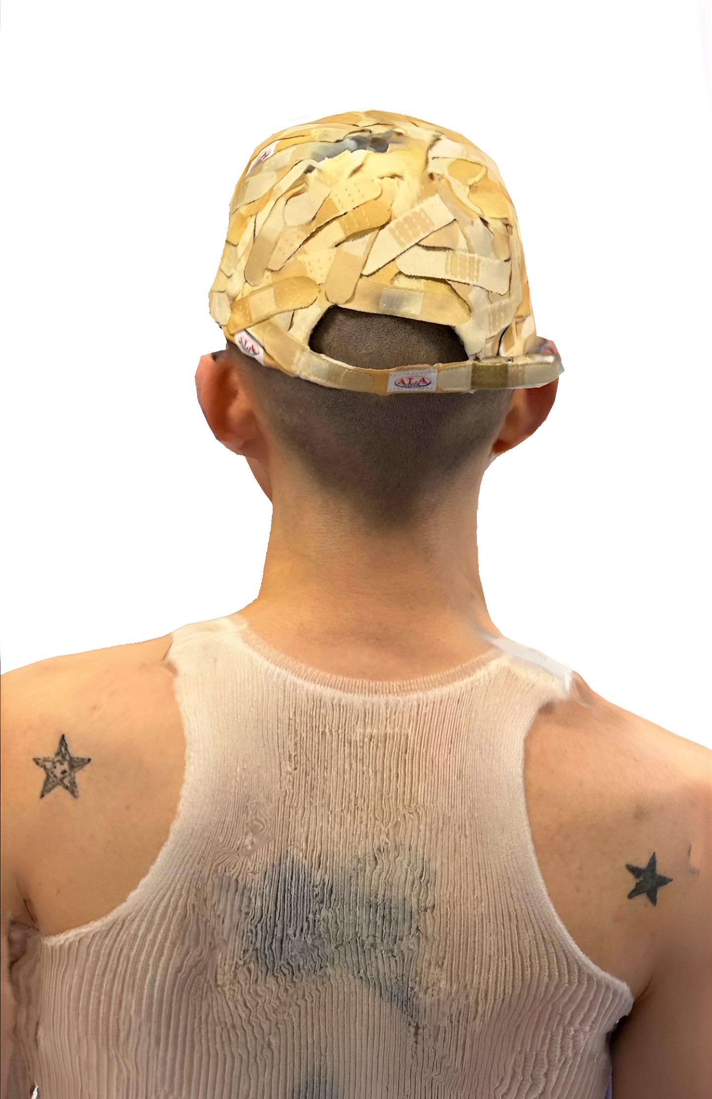 ALA TIANAN_WOVEN BAND-AIDS CAP