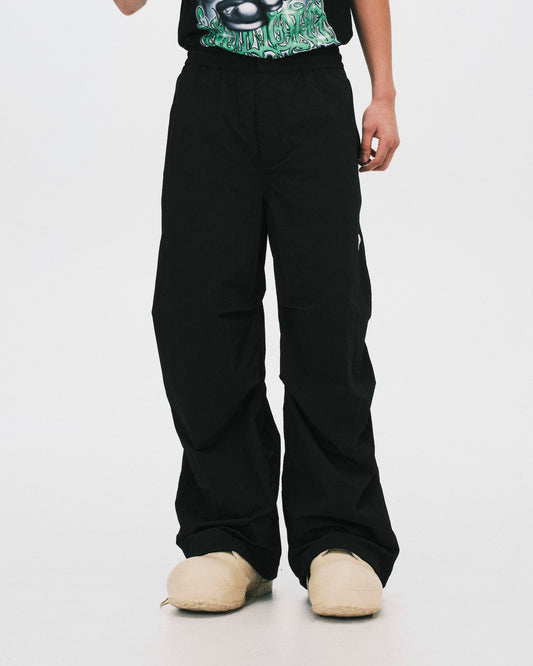 SABUKARU_sabukaru Citizen Track Pants (Black)