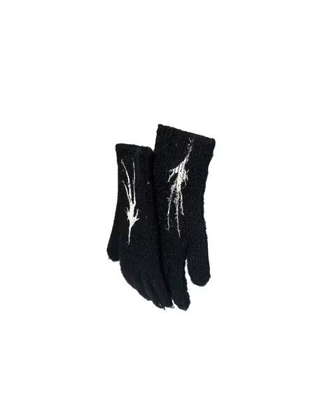 Ò line_ò Finger Glòves (Black)