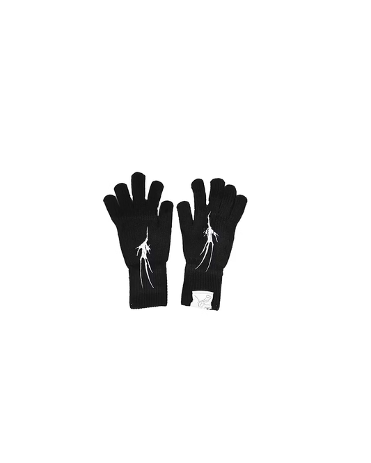 Ò line_ò Finger Glòves (Black)