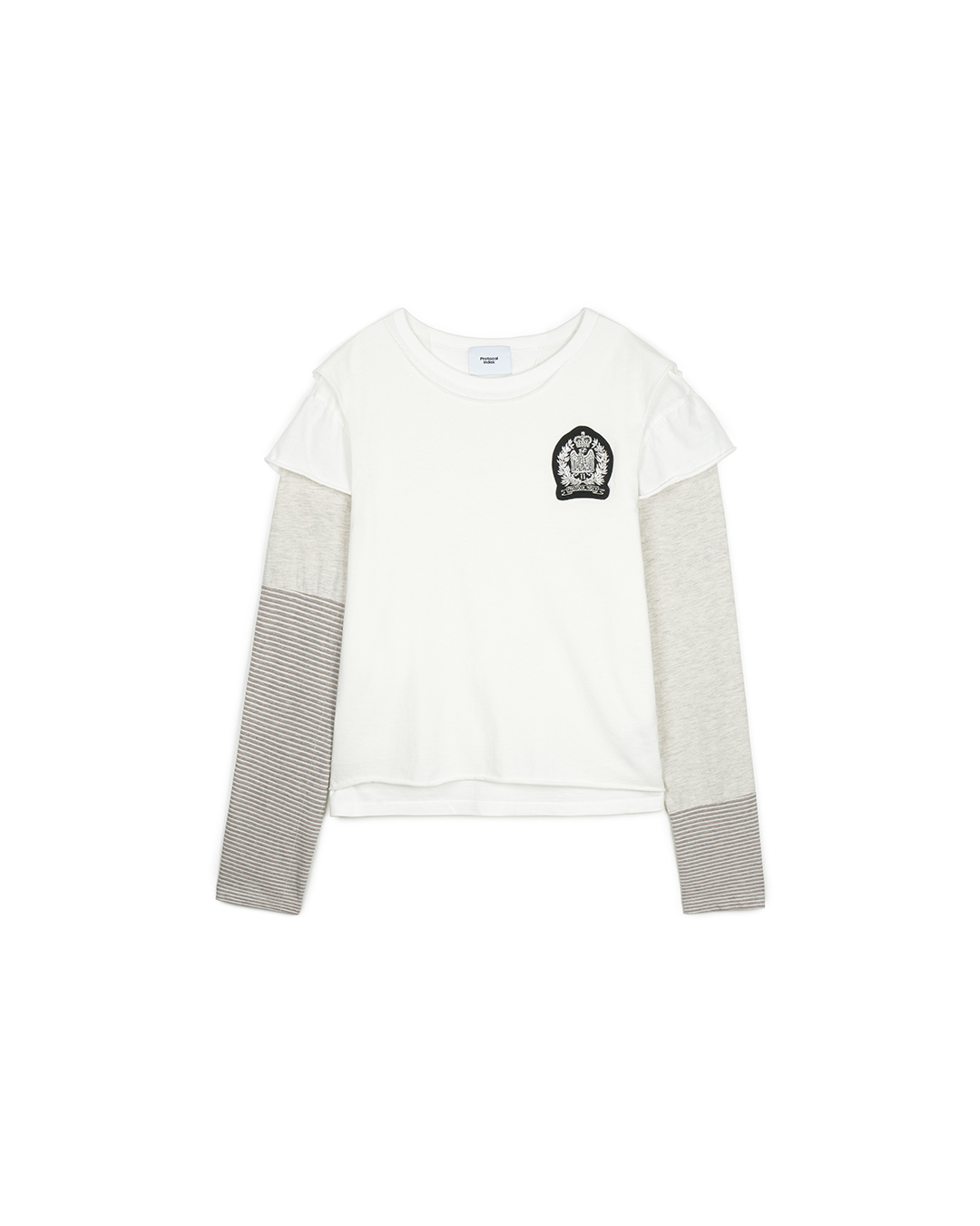 Protocol Index_Layered Patch Long Sleeve (Ivory)