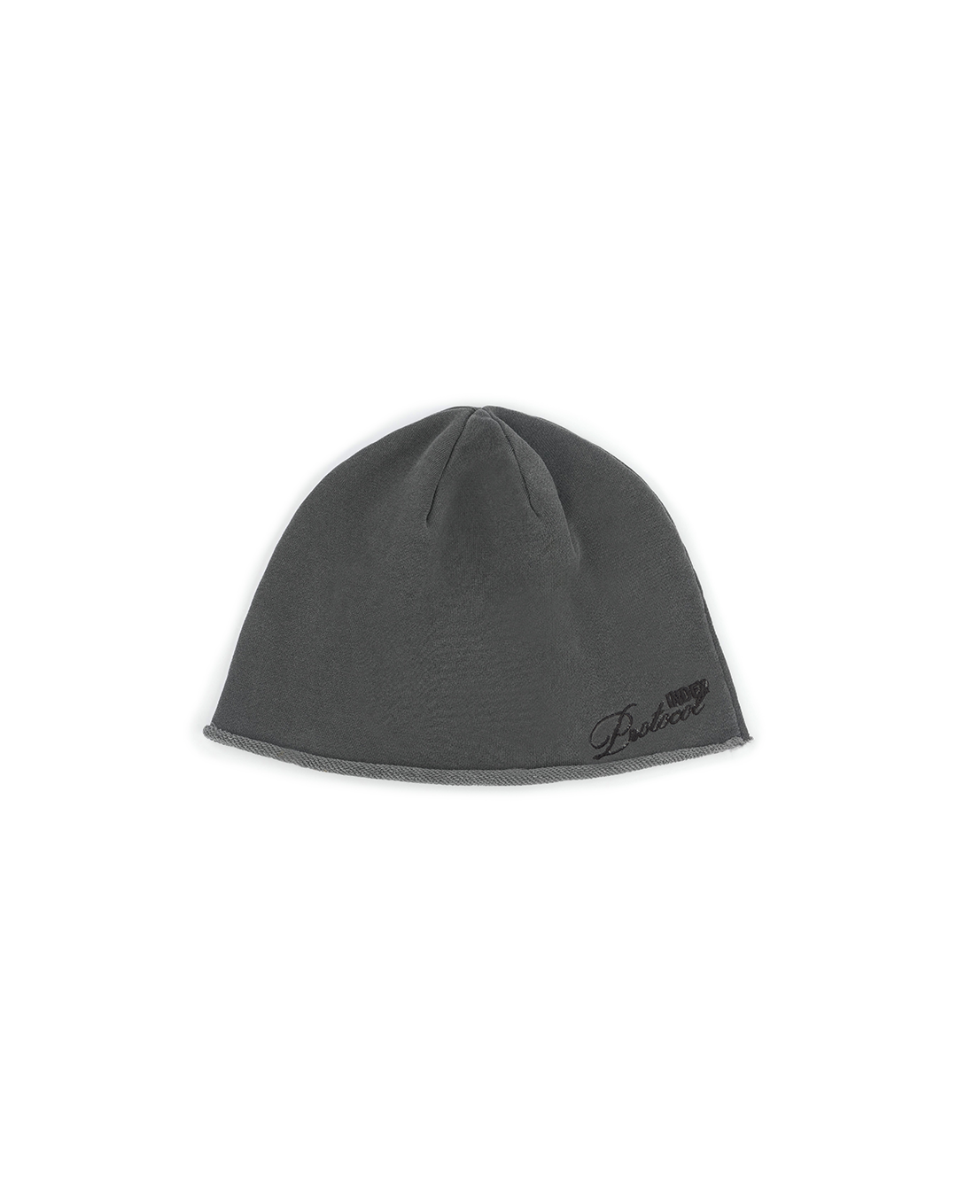 Protocol Index_Cotton Fleece Beanie (Charcoal)