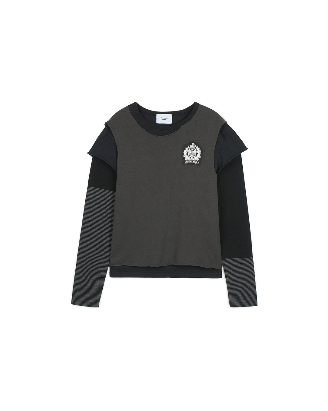 Protocol Index_Layered Patch Long Sleeve (Black)