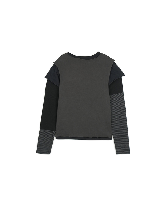 Protocol Index_Layered Patch Long Sleeve (Black)
