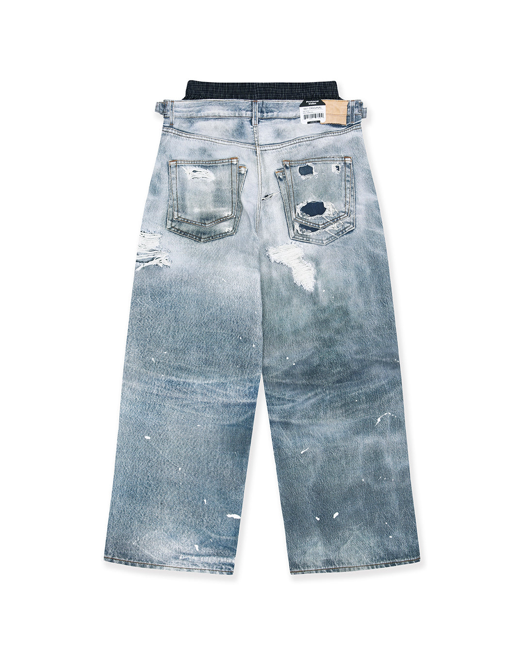 Protocol Index_TROMPELOEIL LAYERED PANTS (Blue)