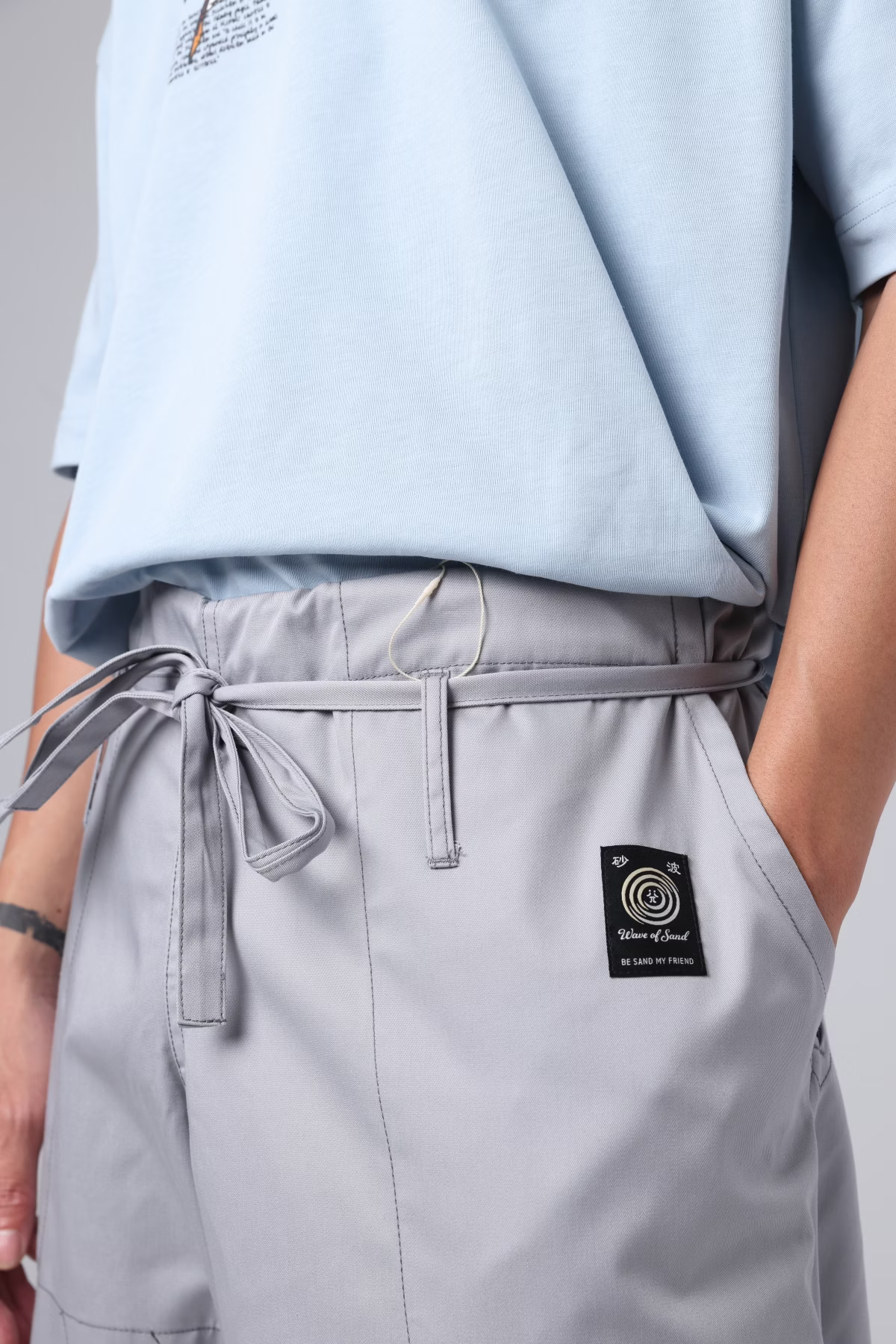 Wave of Sand_BAGI PANTS (Stone Nylon)