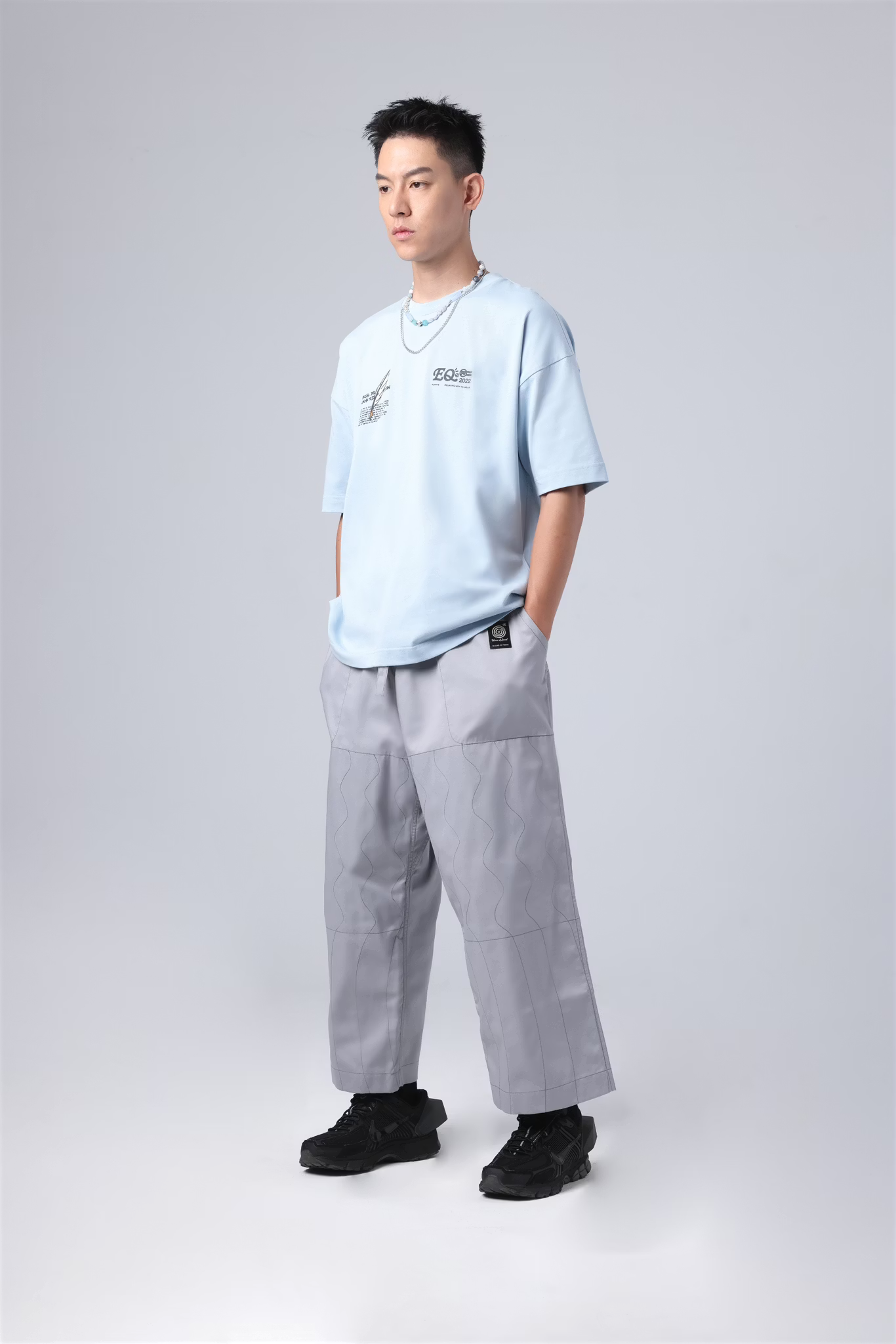 Wave of Sand_BAGI PANTS (Stone Nylon)